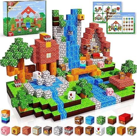 Goody King Magnetic Blocks |100PCS Magnetic Building Cube Game - $29.99 - 4.6 star rating