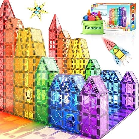 Magnetic Tiles Kids Toys STEM Magnet Toy - $19.99 - 4.8 star rating