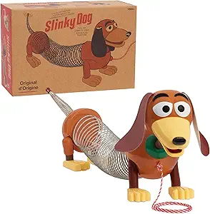 Retro Slinky Dog, The Original Walking Spring Toy, Vintage Spring Toys - $26.99 - 4.8 star rating